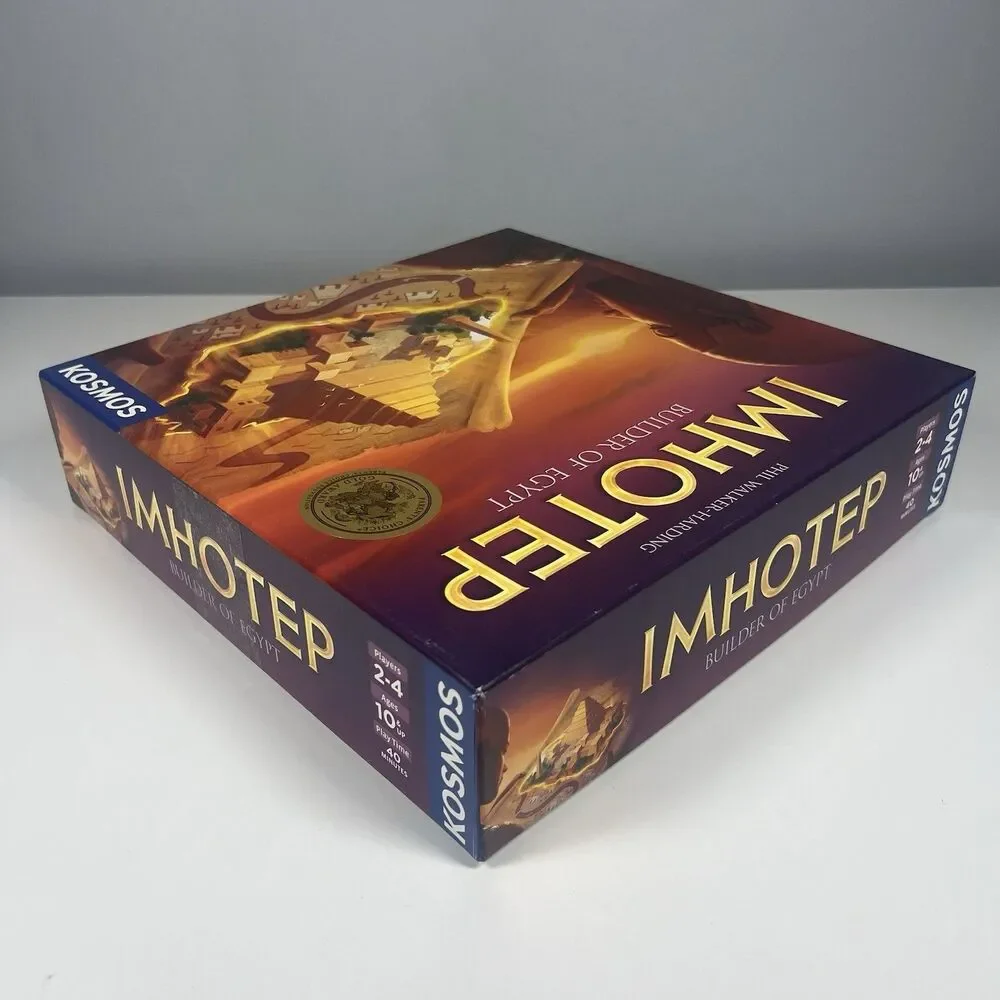 Imhotep Builder of Egypt Board Game by Thames & Kosmos - Gently Used 100%